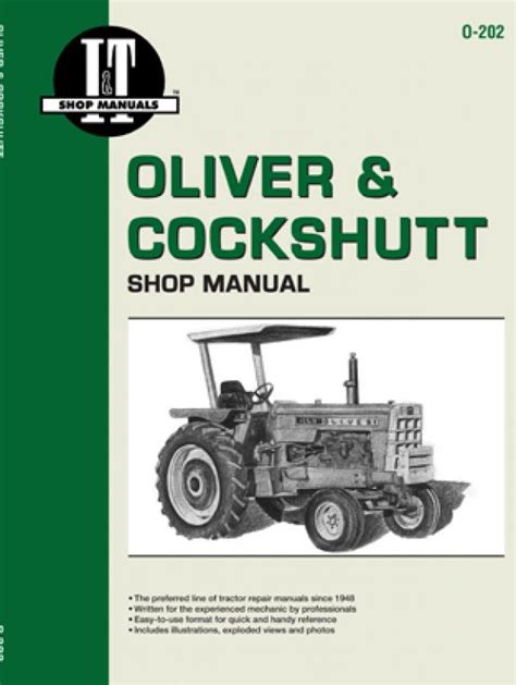 Cockshutt 1550 1555 Tractor Service Repair Shop Manual Instant Download