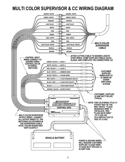 Code 3 2100 Wiring Diagram