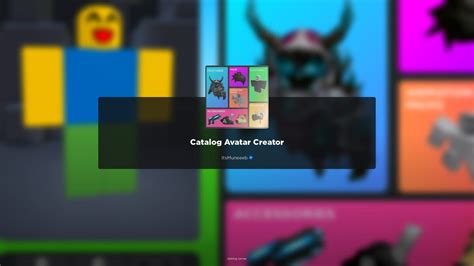 Code Roblox Catalog Avatar Creator
