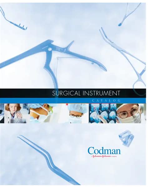 Codman Instrument Catalog