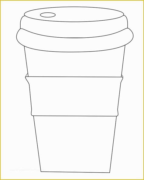 Coffee Cup Printable