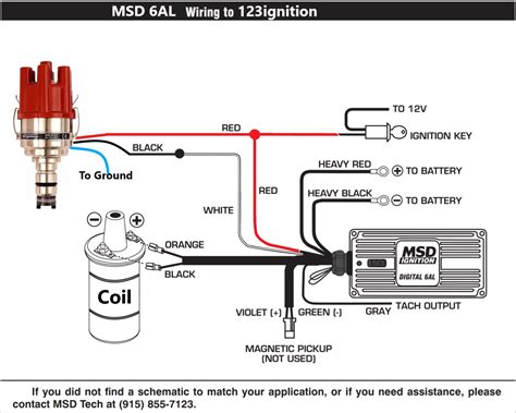 Coil And Msd 6al Wiring Diagram