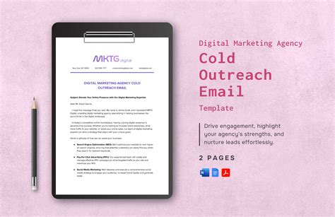 Cold Outreach Email Template