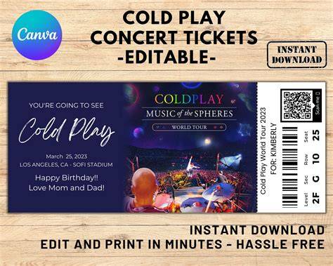 Coldplay Printables