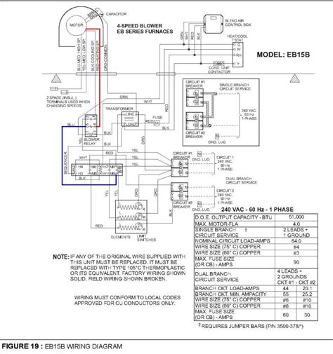 Coleman Eb15b Furnace Wiring Diagram