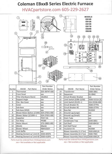 Coleman Furnace Eb20b Wiring Diagram