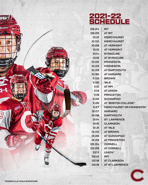 Colgate Mens Ice Hockey Schedule: Your Guide to a Thrilling Season