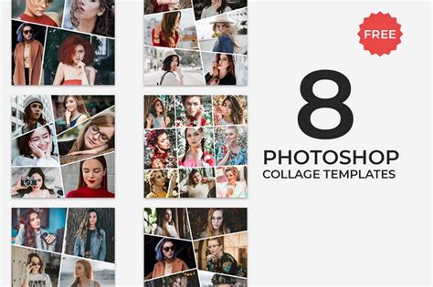 Collage Templates For Photoshop Free