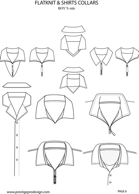 Collar Shirt Template