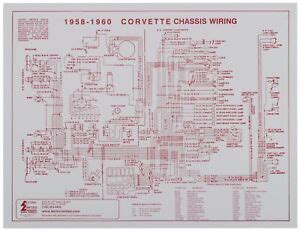 Color Coded Wiring Diagram 1958 Corvette