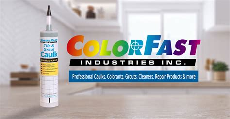 Colorfast Caulk Color Chart