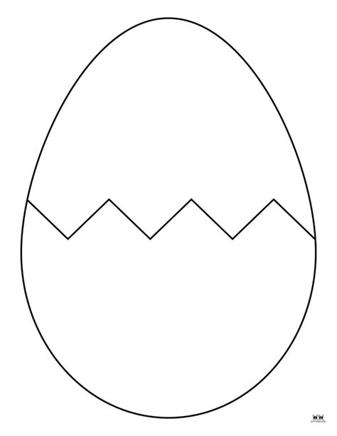 Coloring Egg Template
