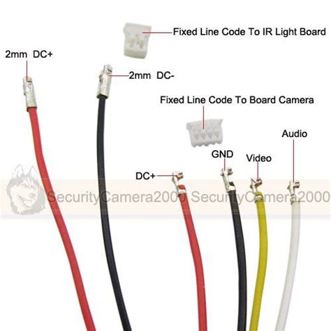 Colors By Security Camera Wiring Diagram