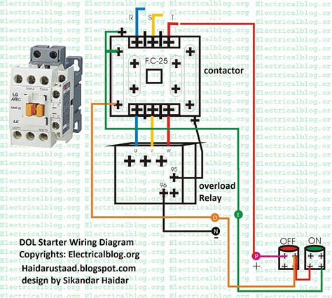 Combination Starter Wiring Diagram