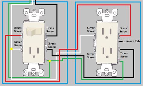 Combination Switch Receptacle Wiring Diagram