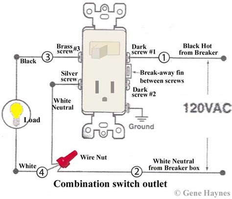 Combination Switch Receptacle Wiring Diagrams Multiple