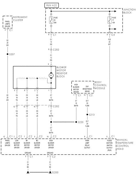 Combination Switch Wiring Diagram 2001 Intrepid