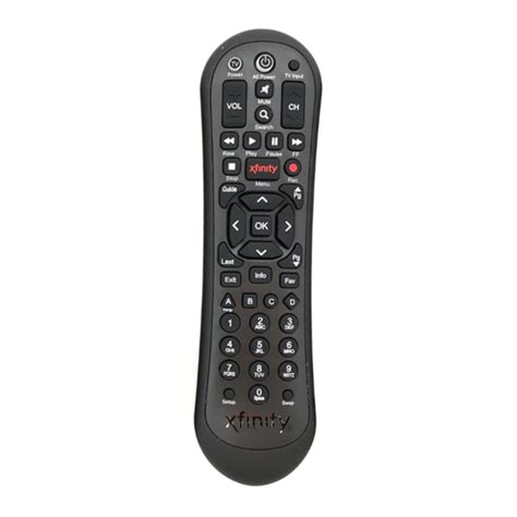 Comcast Xfinity Remote Control Manual