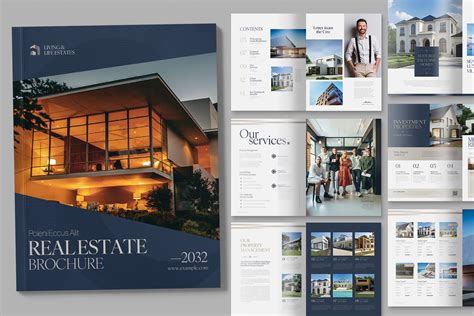 Commercial Real Estate Brochure Template