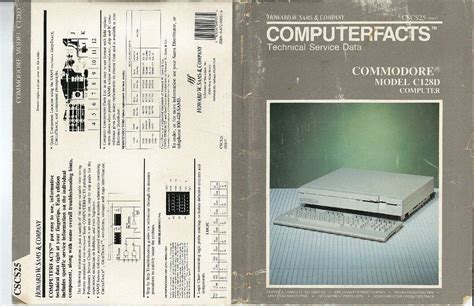 Commodore C 128 C128d Computer Service Manual