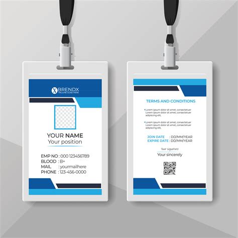 Company Id Template