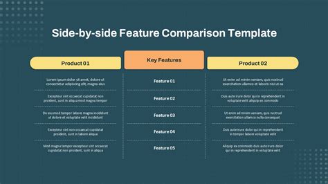 Comparison Slide Template