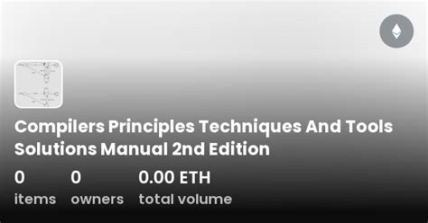 Compilers Principles Techniques Tools Solution Manual