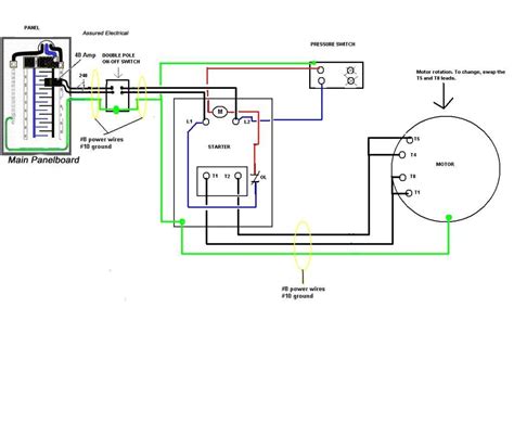 Compressor Pressure Switch Wiring Schematics