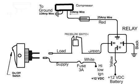 Compressor Relay Wiring Diagram