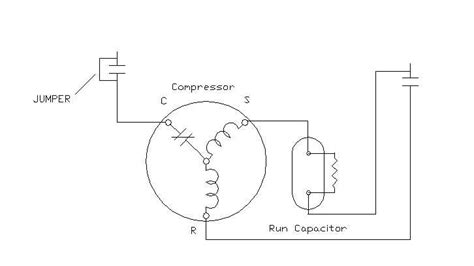 Compressor Run Capacitor Wiring Diagram