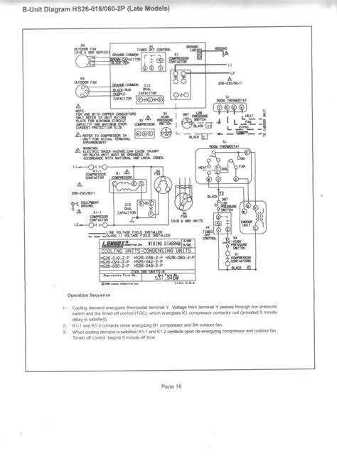 Compressor Wiring Diagram Lennox Cb29m