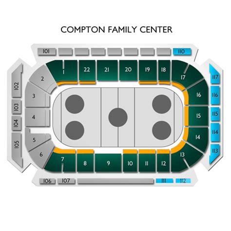 Compton Ice Arena Seating Chart