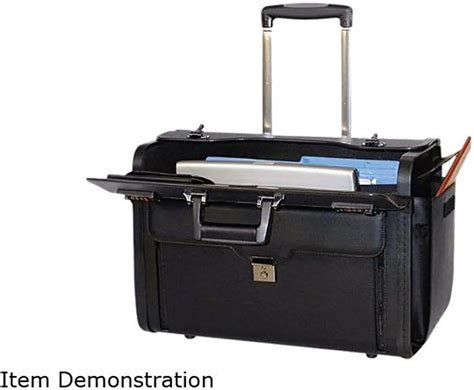 Computer Catalog Case On Wheels