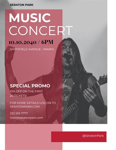 Concert Flyer Template