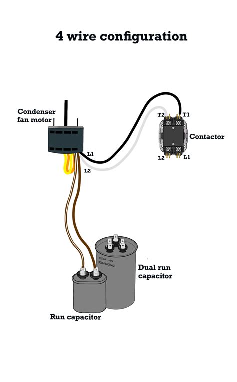 Condenser Fan Wiring Diagram 4 Wire Or 5 Wire