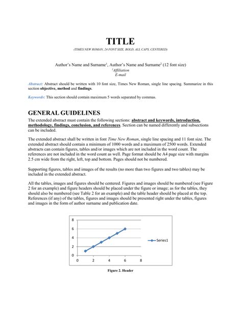 Conference Abstract Template