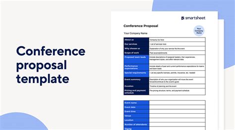 Conference Proposal Template