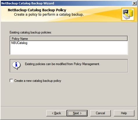 Configure Hot Catalog Backup In Netbackup 7