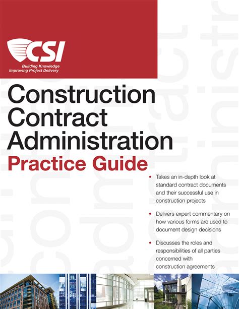 Construction Contract Administration Manual