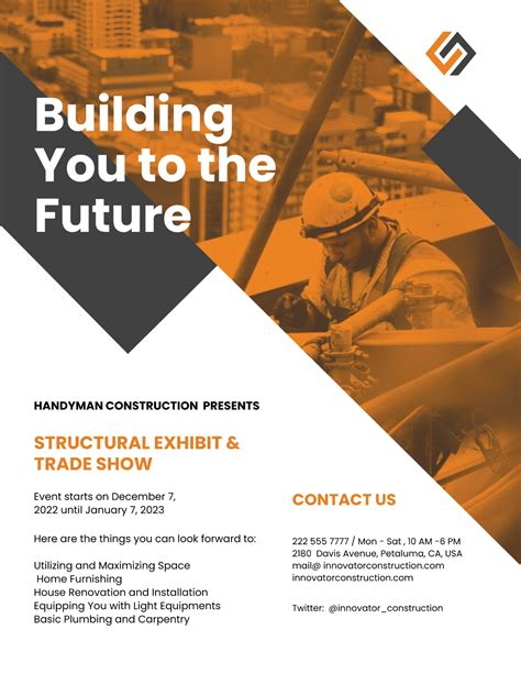 Construction Flyer Template