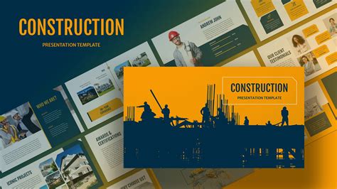Construction Power Point Template