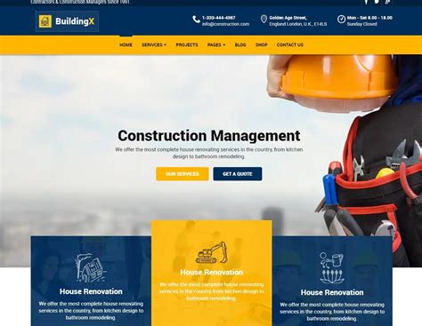 Construction Site Template