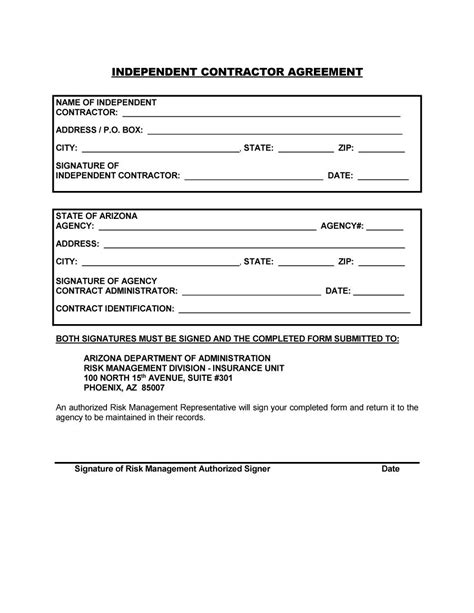 Contract Agreements Templates