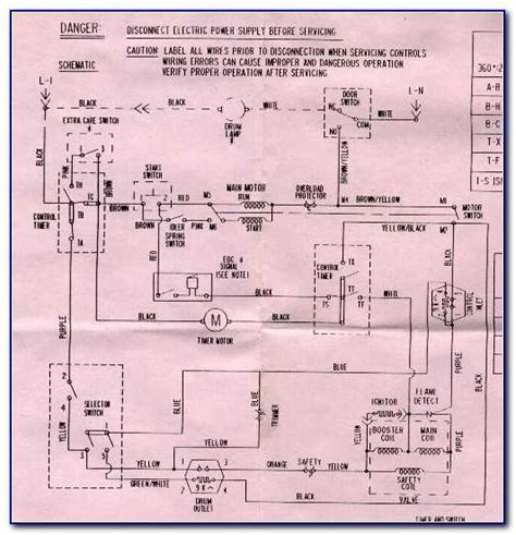 Control Panel For Ge Electric Dryer Wiring Diagram