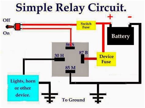 Control Relay Wiring Diagram