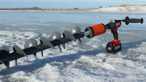 Cordless Drill Ice Auger: Revolutionizing the World of Ice Fishing