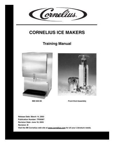 Cornelius Ice Makers: The Key to Unforgettable Refreshments