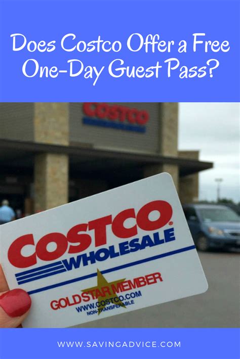 Costco One Day Pass Printable