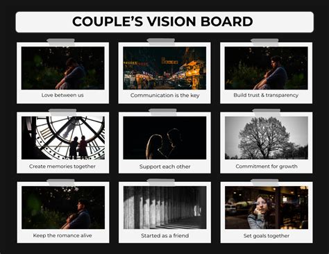 Couples Vision Board Template
