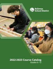 Course Catalog For Summerohlone Grades 1-12
